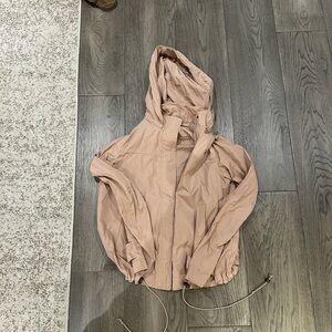 Women's Pink Hooded Jacket